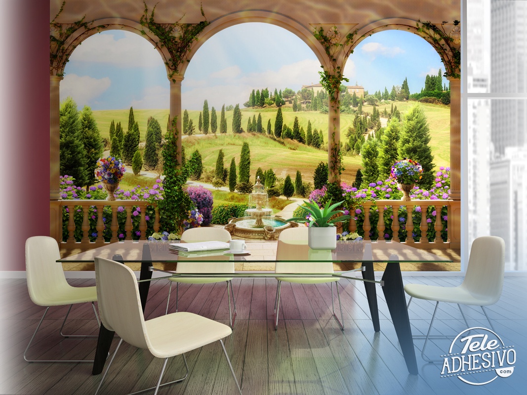 Wall Murals: Country landscape