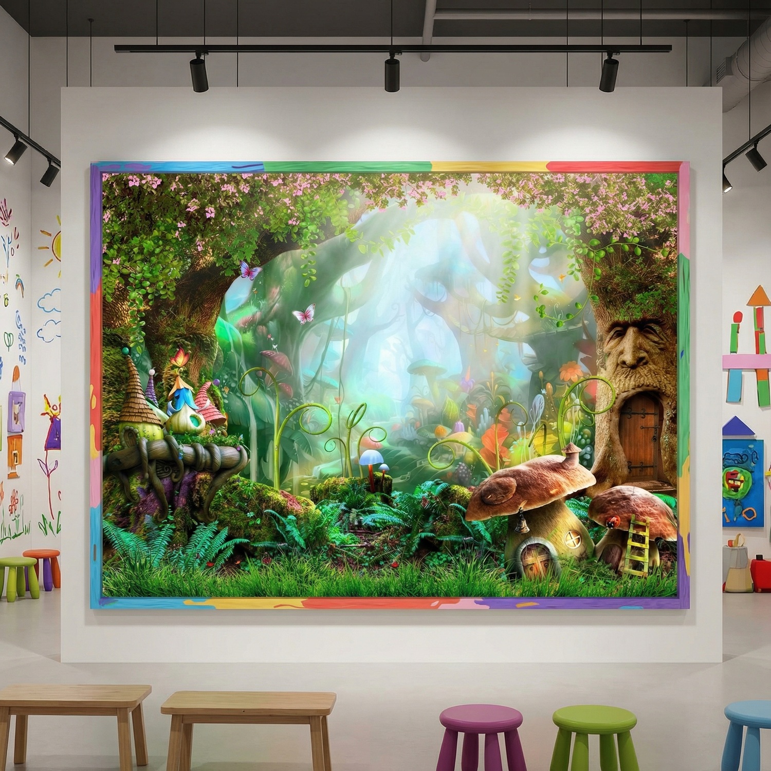 Wall Murals: Forest of fantasy