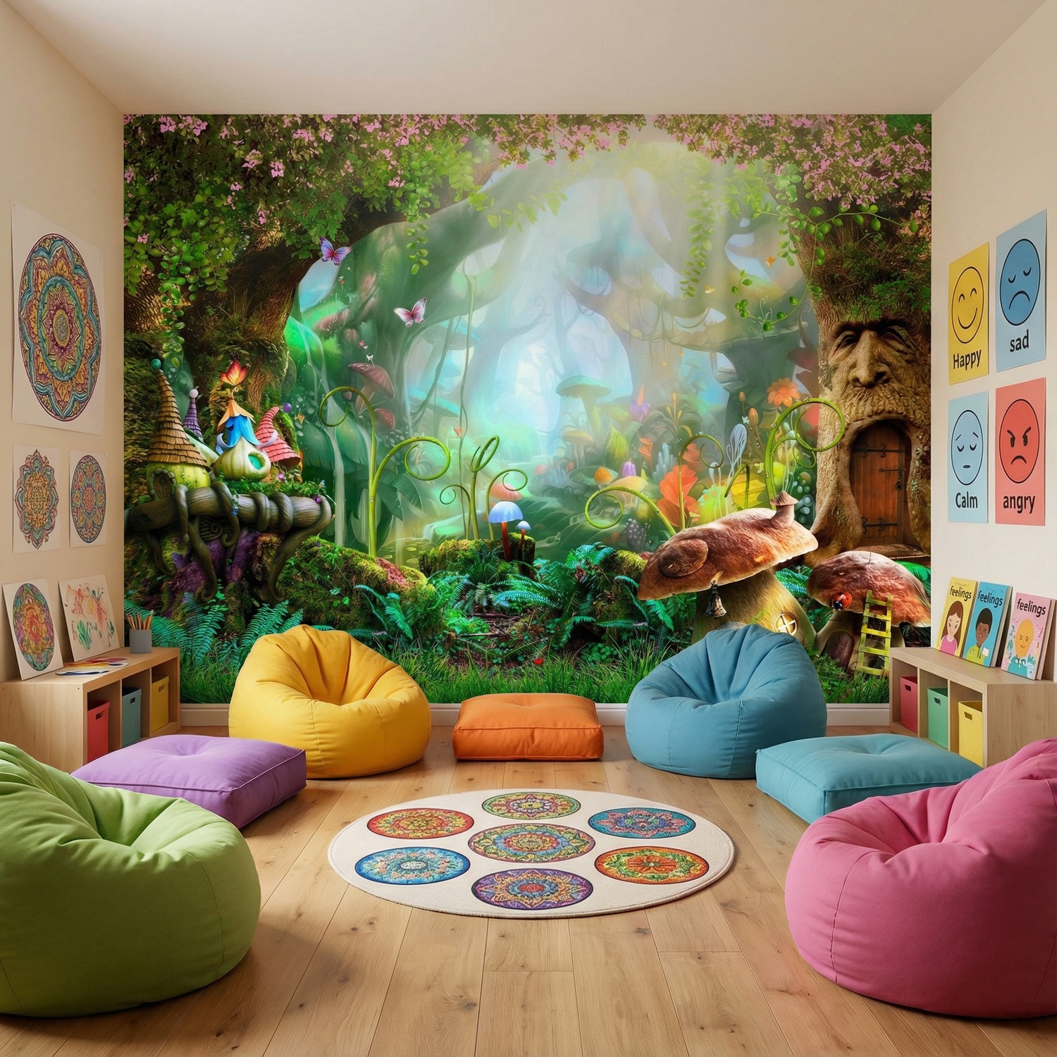 Wall Murals: Forest of fantasy