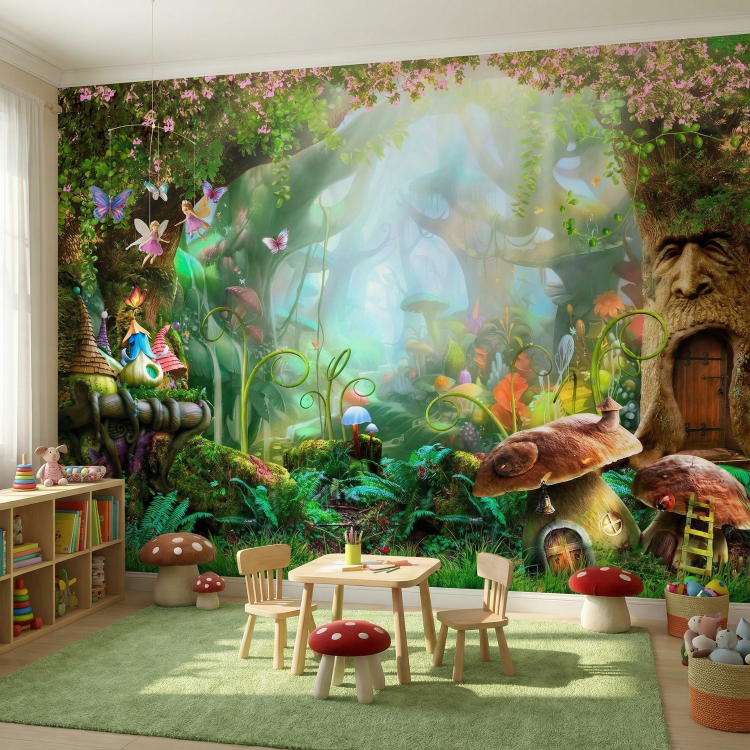 Wall Murals: Forest of fantasy