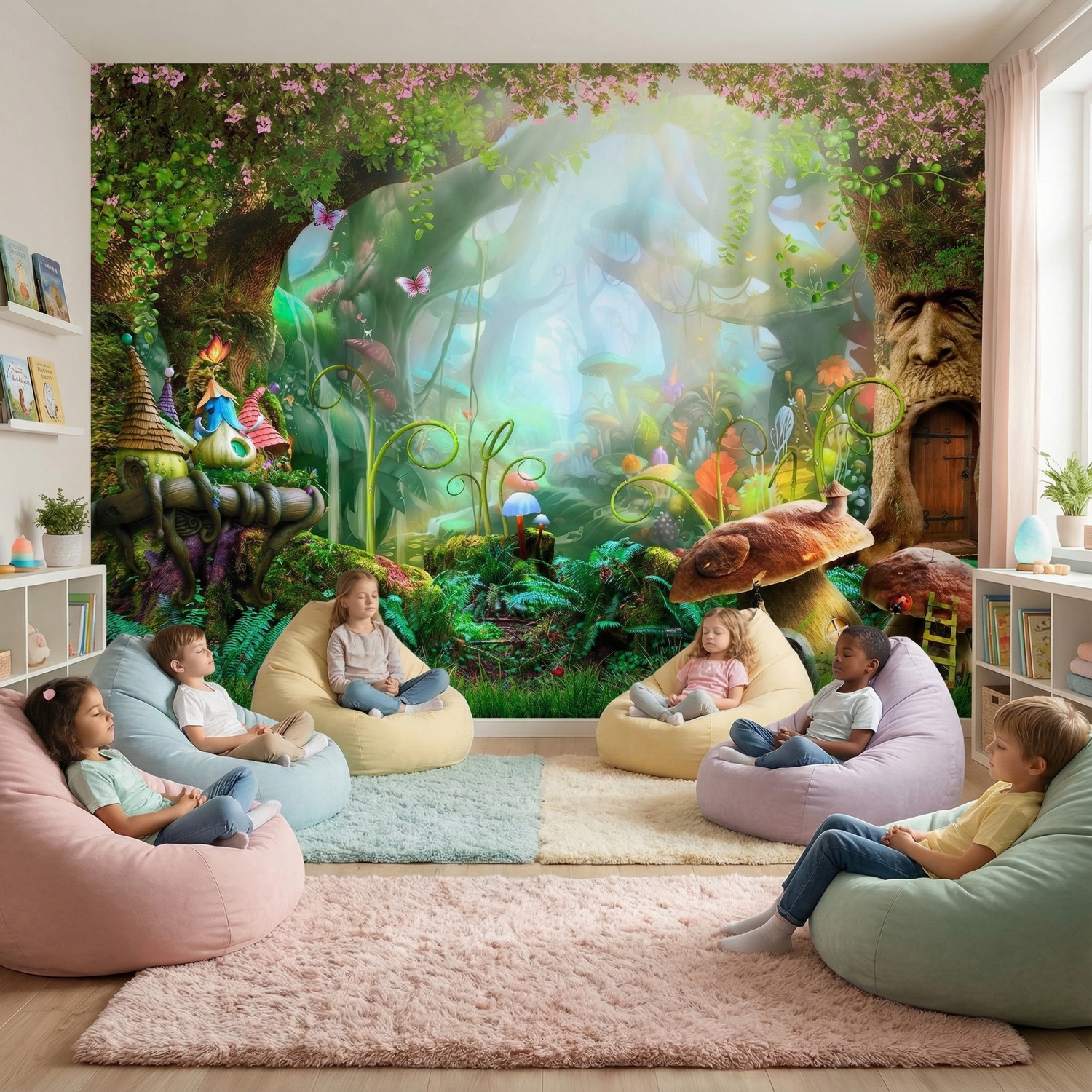 Wall Murals: Forest of fantasy