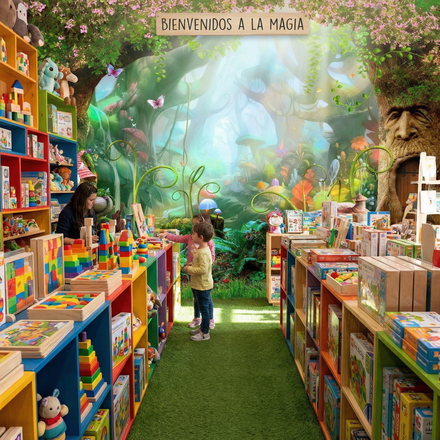 Wall Murals: Forest of fantasy