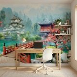 Wall Murals: Oriental landscape 15