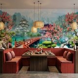 Wall Murals: Oriental landscape 6