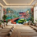 Wall Murals: Oriental landscape 7