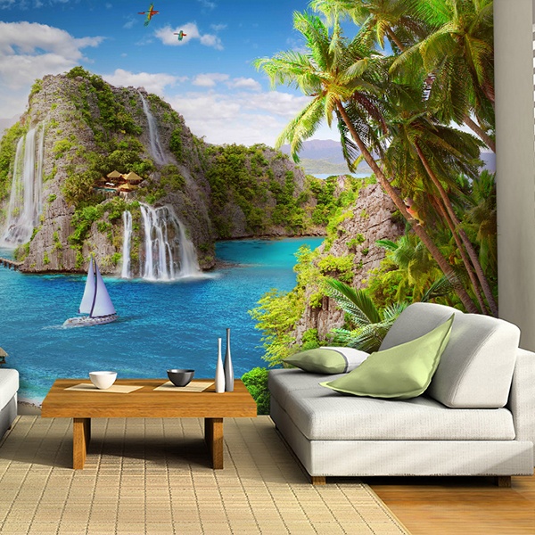 Wall Murals: Polynesia island