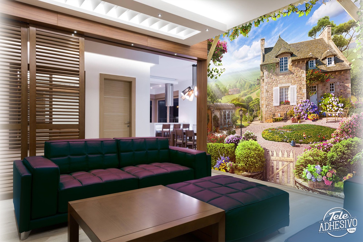 Wall Murals: Country house