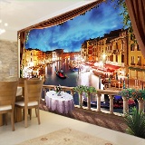 Wall Murals: Venetian balcony 2