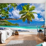 Wall Murals: Palm towards the sea 2