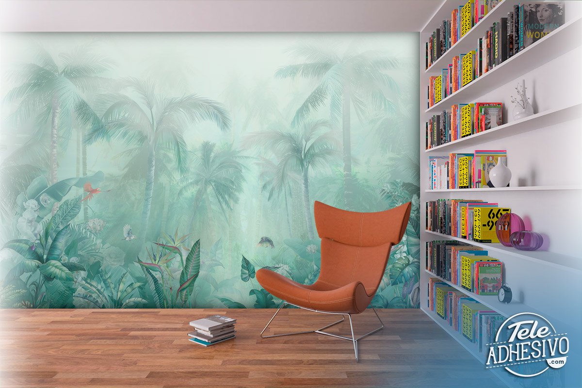 Wall Murals: Walking Through the Jungle