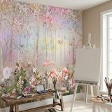 Wall Murals: Flamingo Forest 9