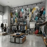 Wall Murals: Colourful Skyscrapers New York 12