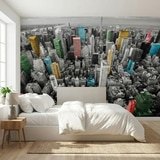 Wall Murals: Colourful Skyscrapers New York 3