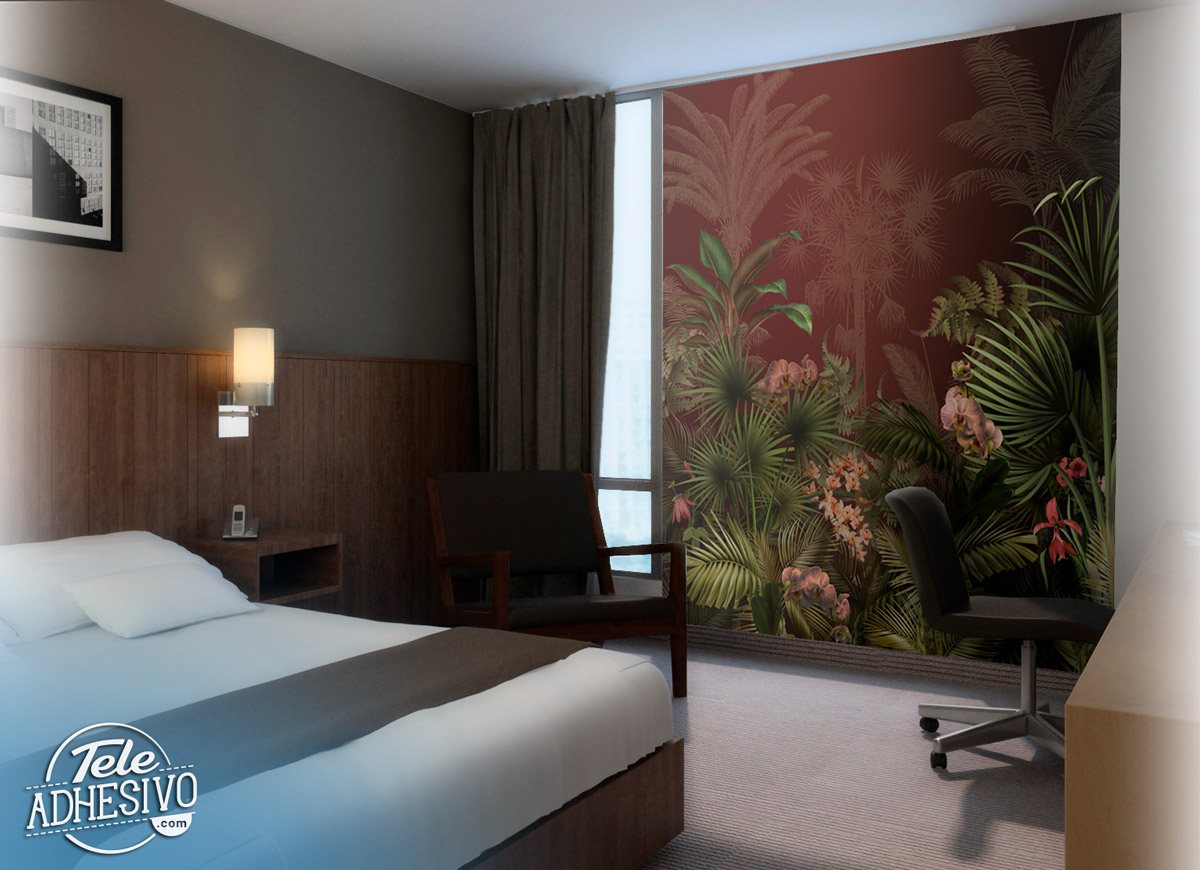 Wall Murals: Palm Leaves