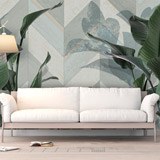 Wall Murals: Collage of Leaves 2