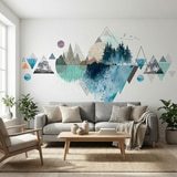 Wall Murals: Collage Mountain and Nature 3