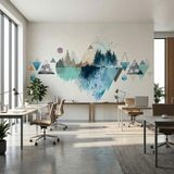 Wall Murals: Collage Mountain and Nature 6