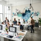 Wall Murals: Collage Mountain and Nature 7