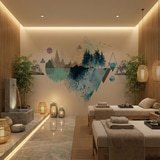 Wall Murals: Collage Mountain and Nature 9