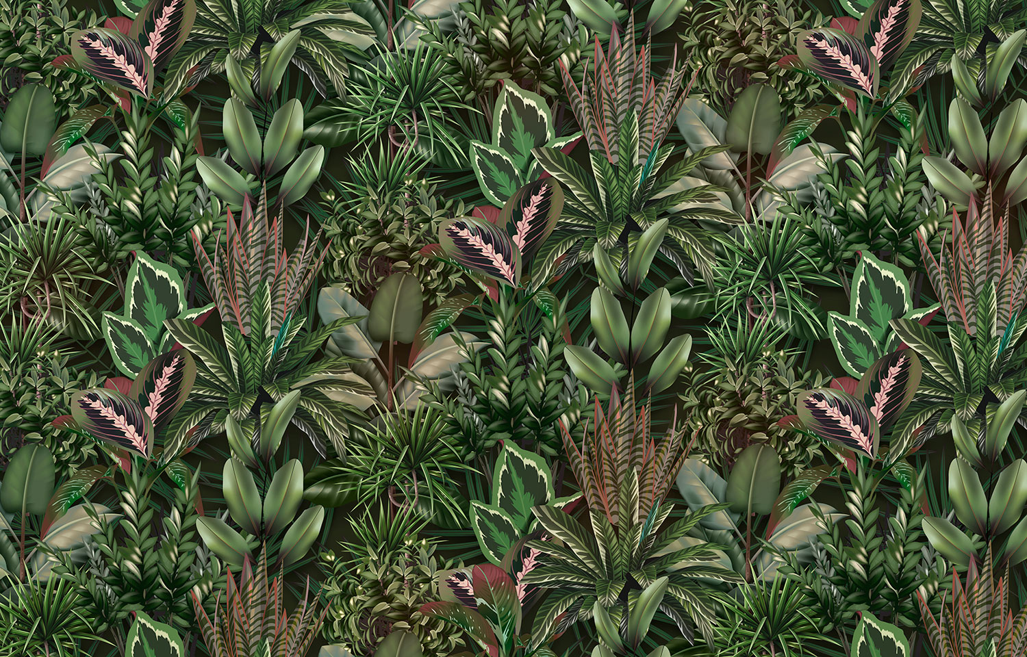 Wall Murals: Wild Vegetation