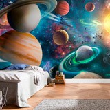 Wall Murals: Planets in Space 2