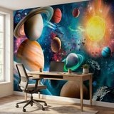 Wall Murals: Planets in Space 3