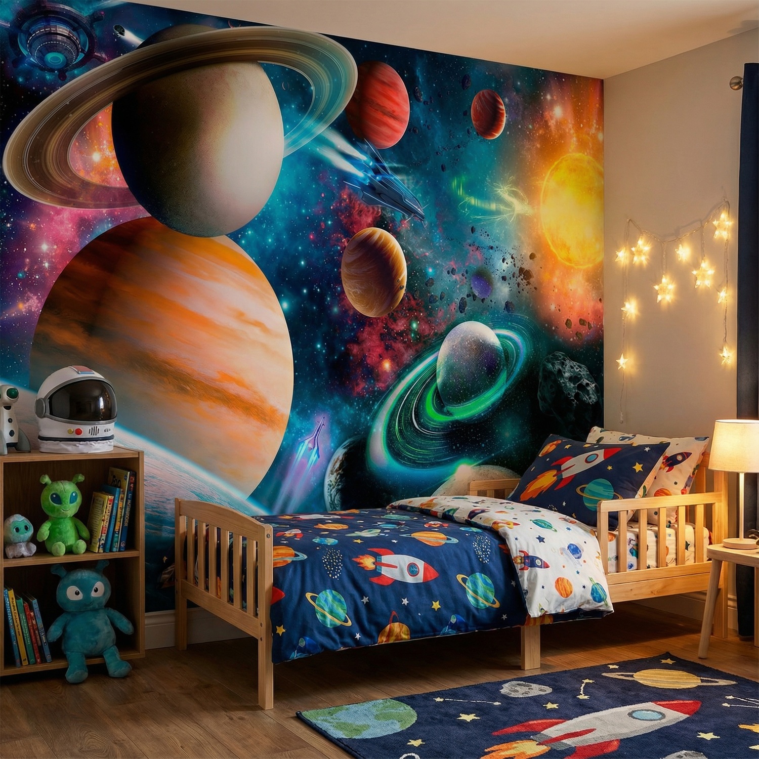 Wall Murals: Planets in Space