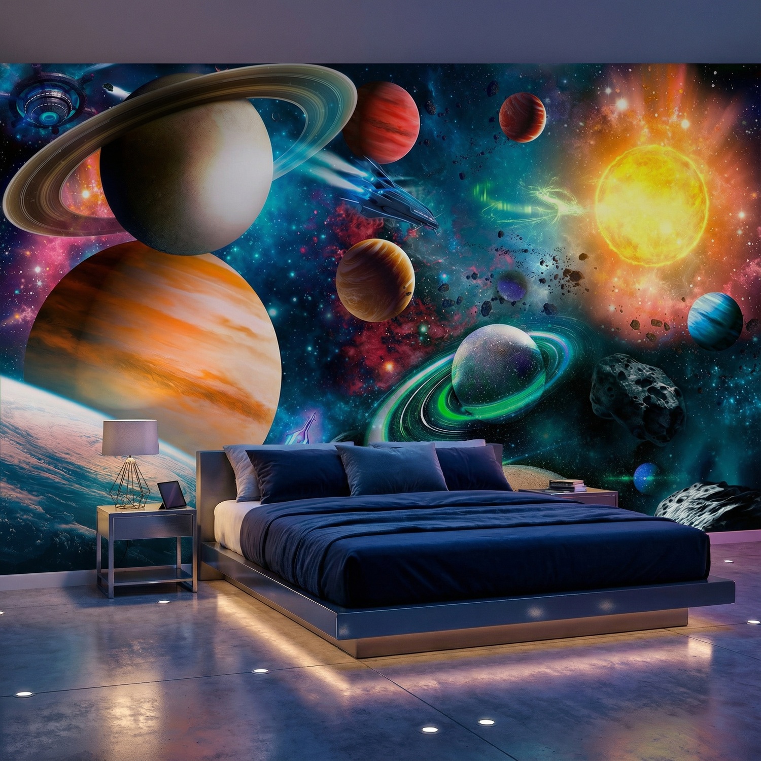 Wall Murals: Planets in Space