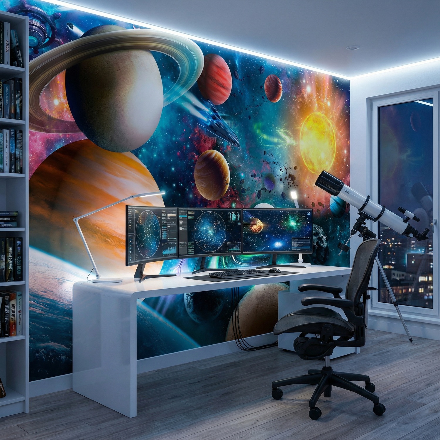 Wall Murals: Planets in Space
