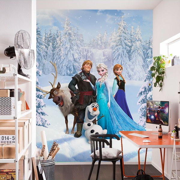Wall Murals: Frozen Characters 0