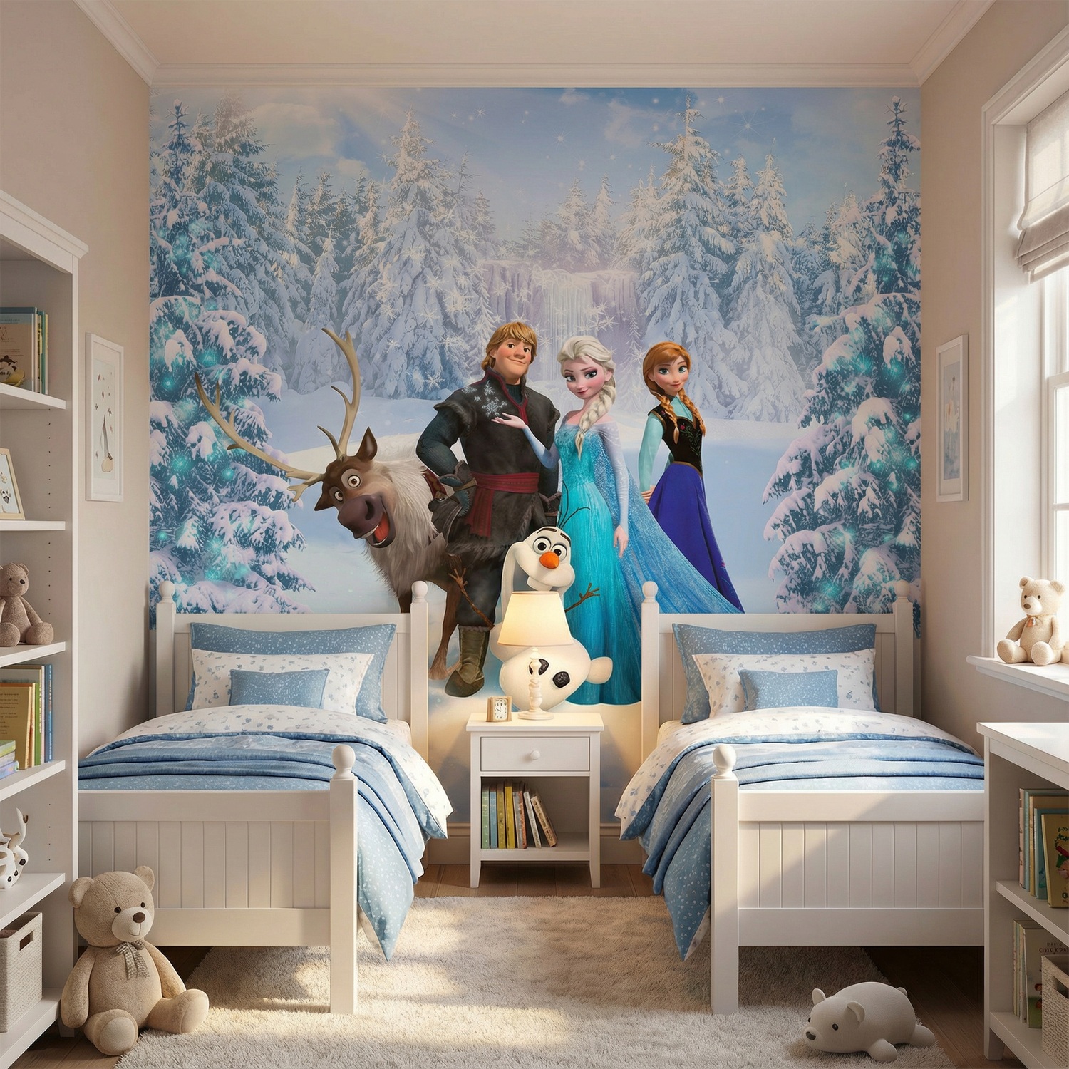 Wall Murals: Frozen Characters