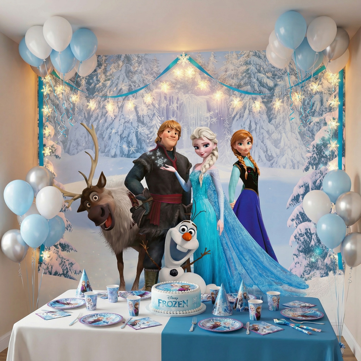 Wall Murals: Frozen Characters