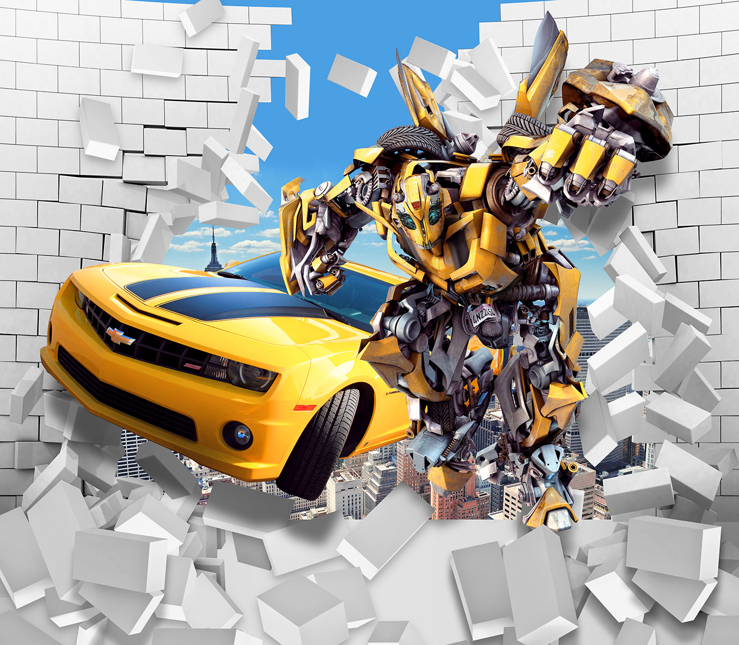 Wall Murals: Bumblebee