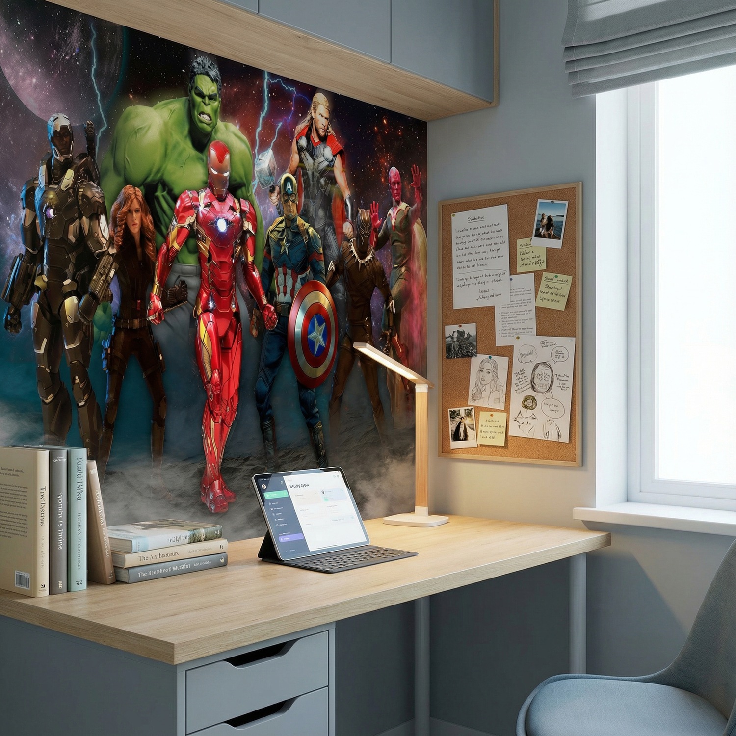 Wall Murals: Avengers Ready for Battle