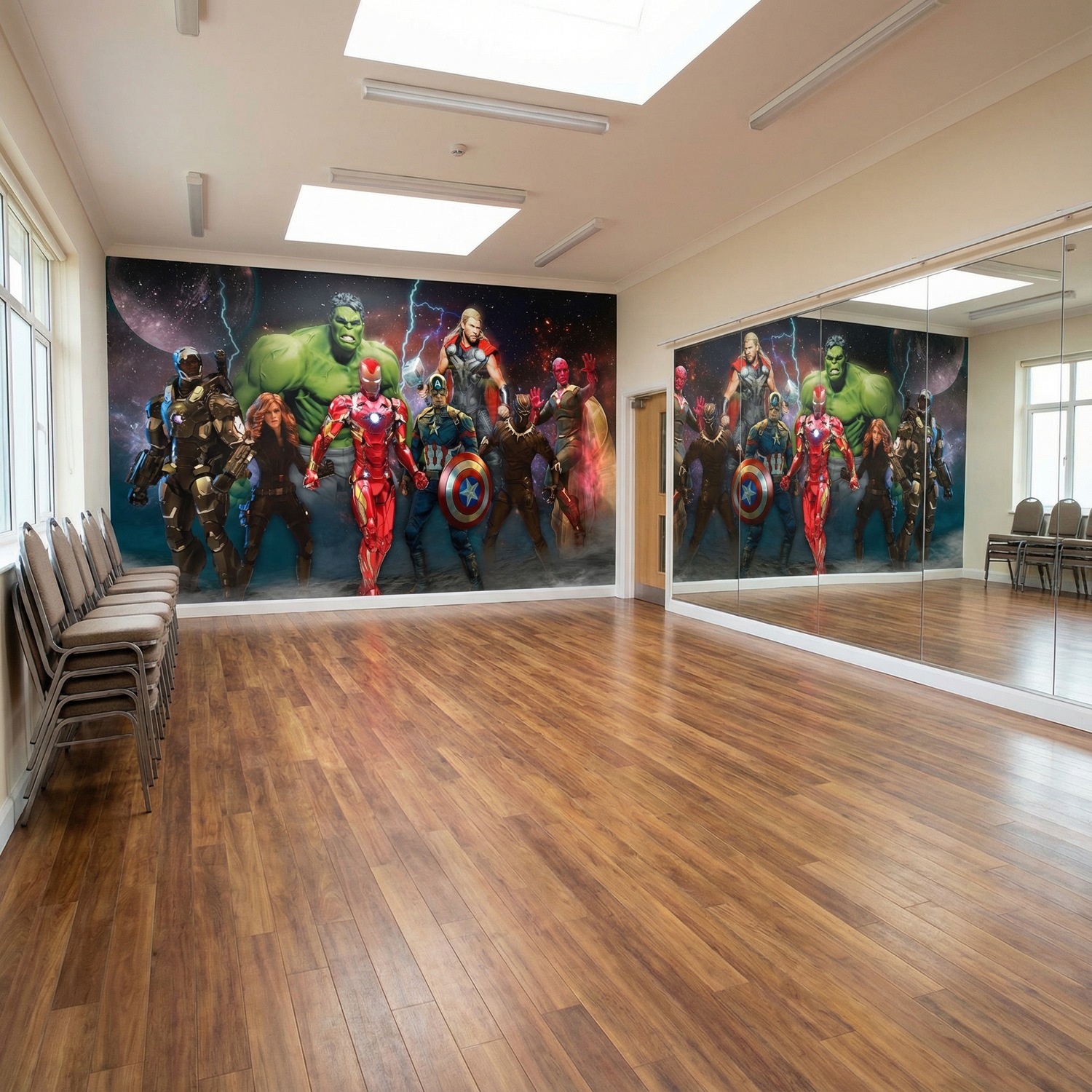 Wall Murals: Avengers Ready for Battle