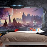 Wall Murals: Exploring a New Planet 2