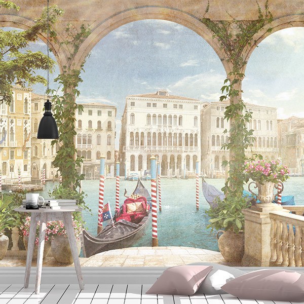 Wall Murals: Terrace in Venice