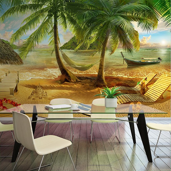 Wall Murals: Hawaiian Paradise