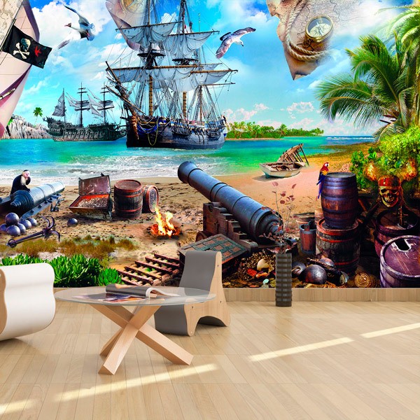 Wall Murals: Pirates of the Caribbean