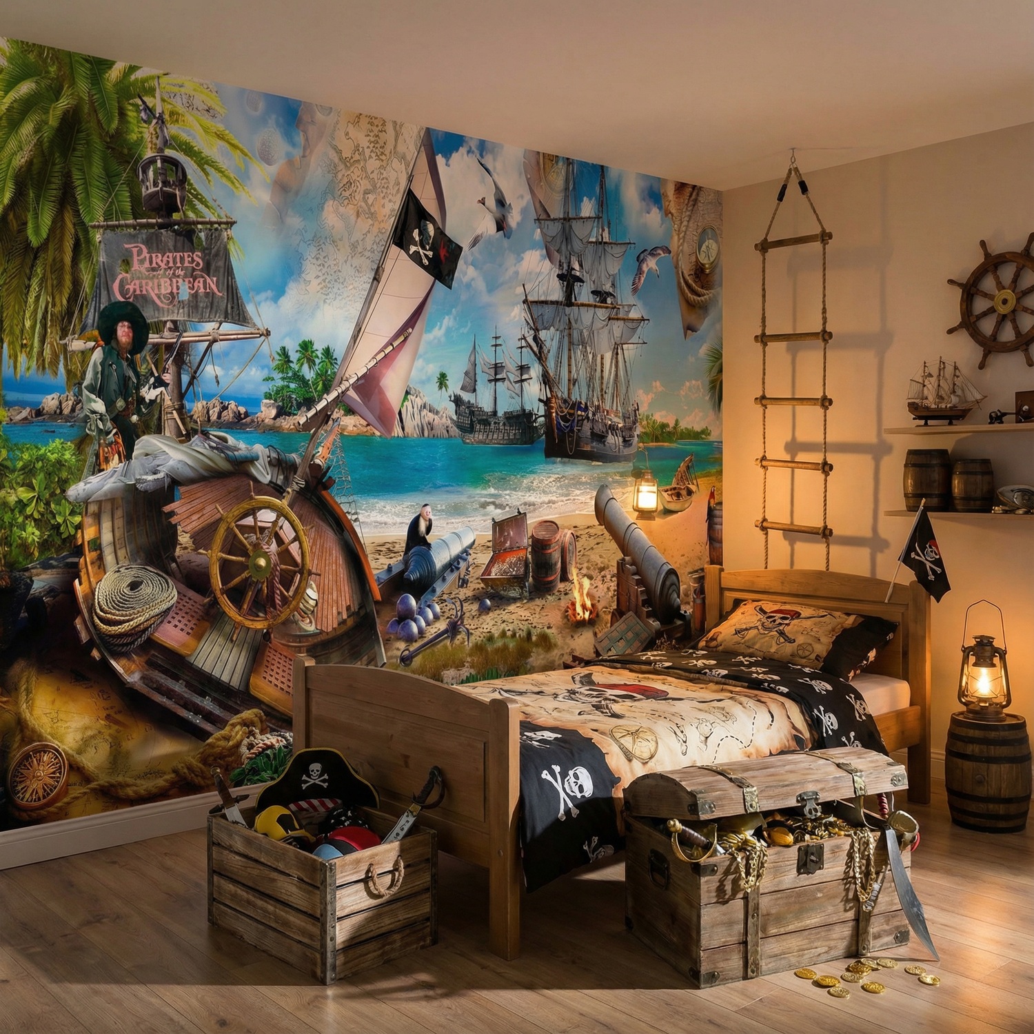 Wall Murals: Pirates of the Caribbean