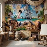Wall Murals: Pirates of the Caribbean 5