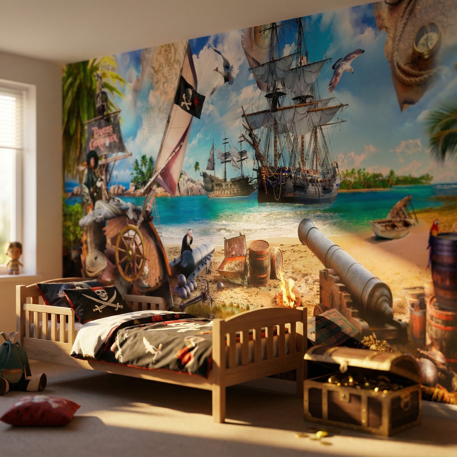 Wall Murals: Pirates of the Caribbean