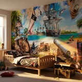 Wall Murals: Pirates of the Caribbean 9