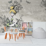 Wall Murals: Drawing of Tinker Bell 2