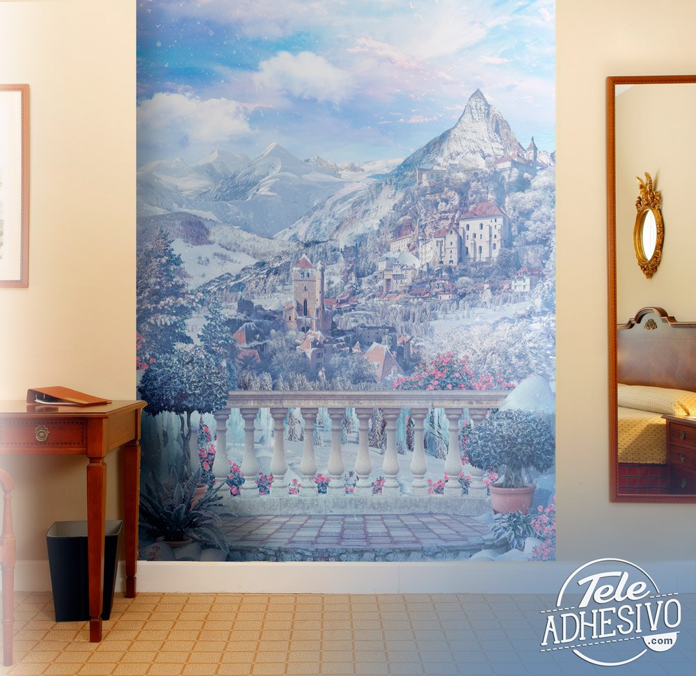 Wall Murals: Snowy Landscape