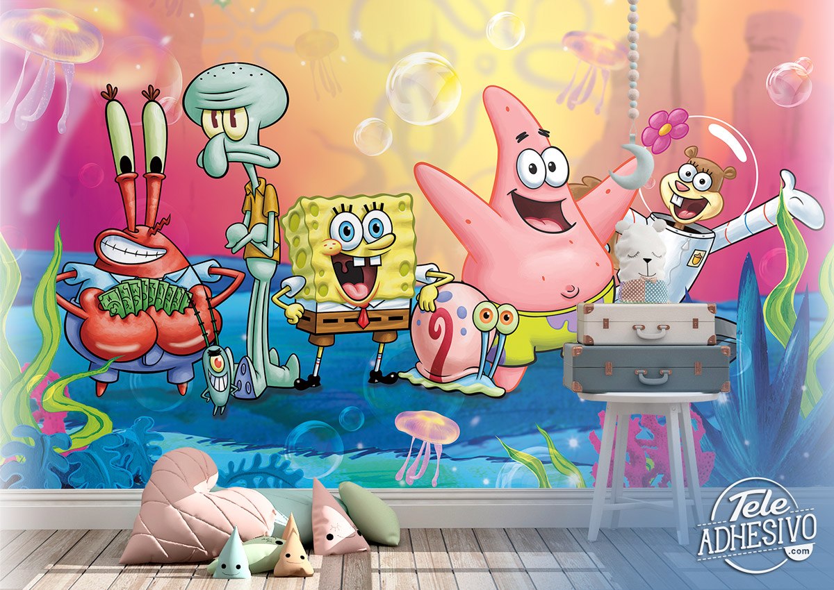 Wall Murals: SpongeBob 