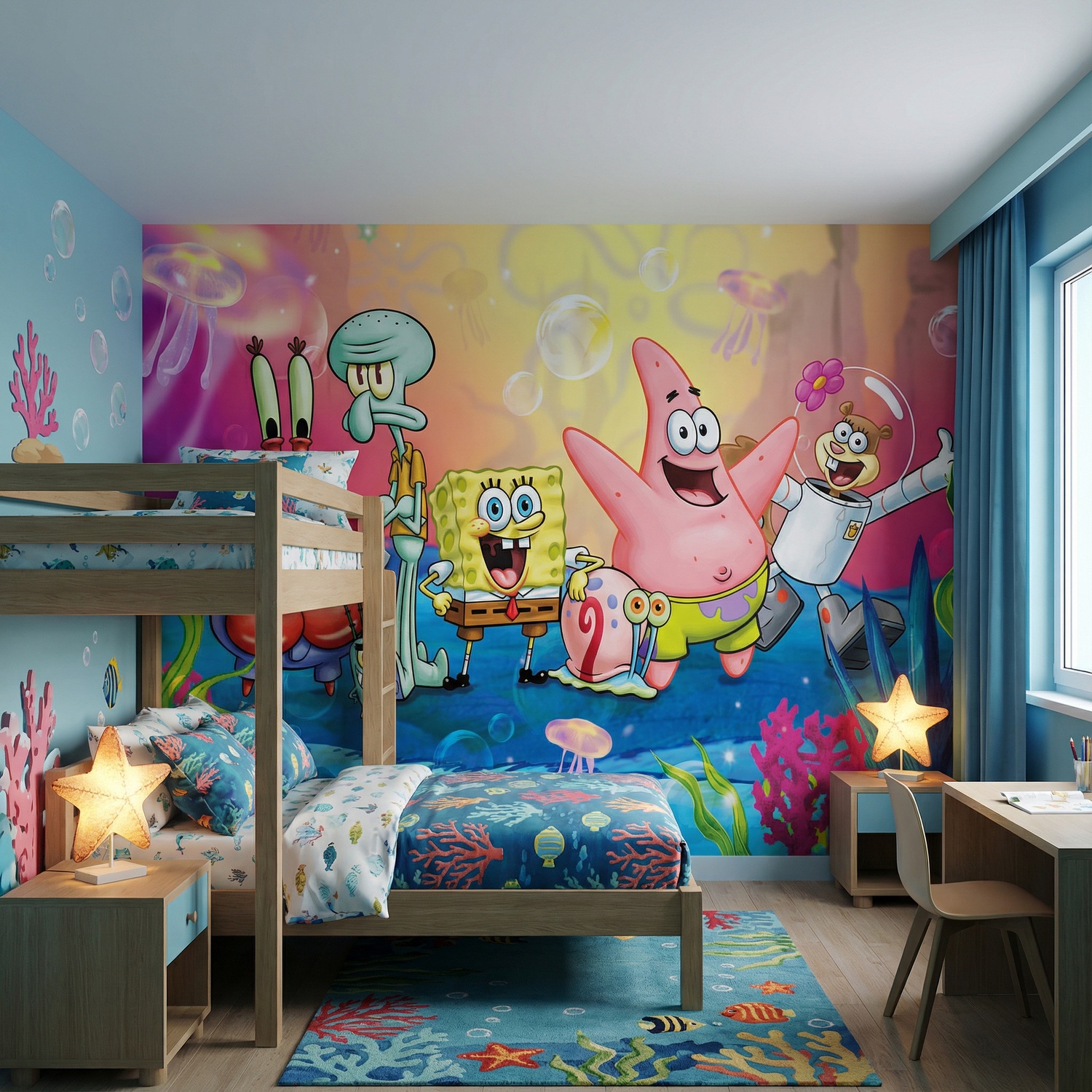 Wall Murals: SpongeBob 