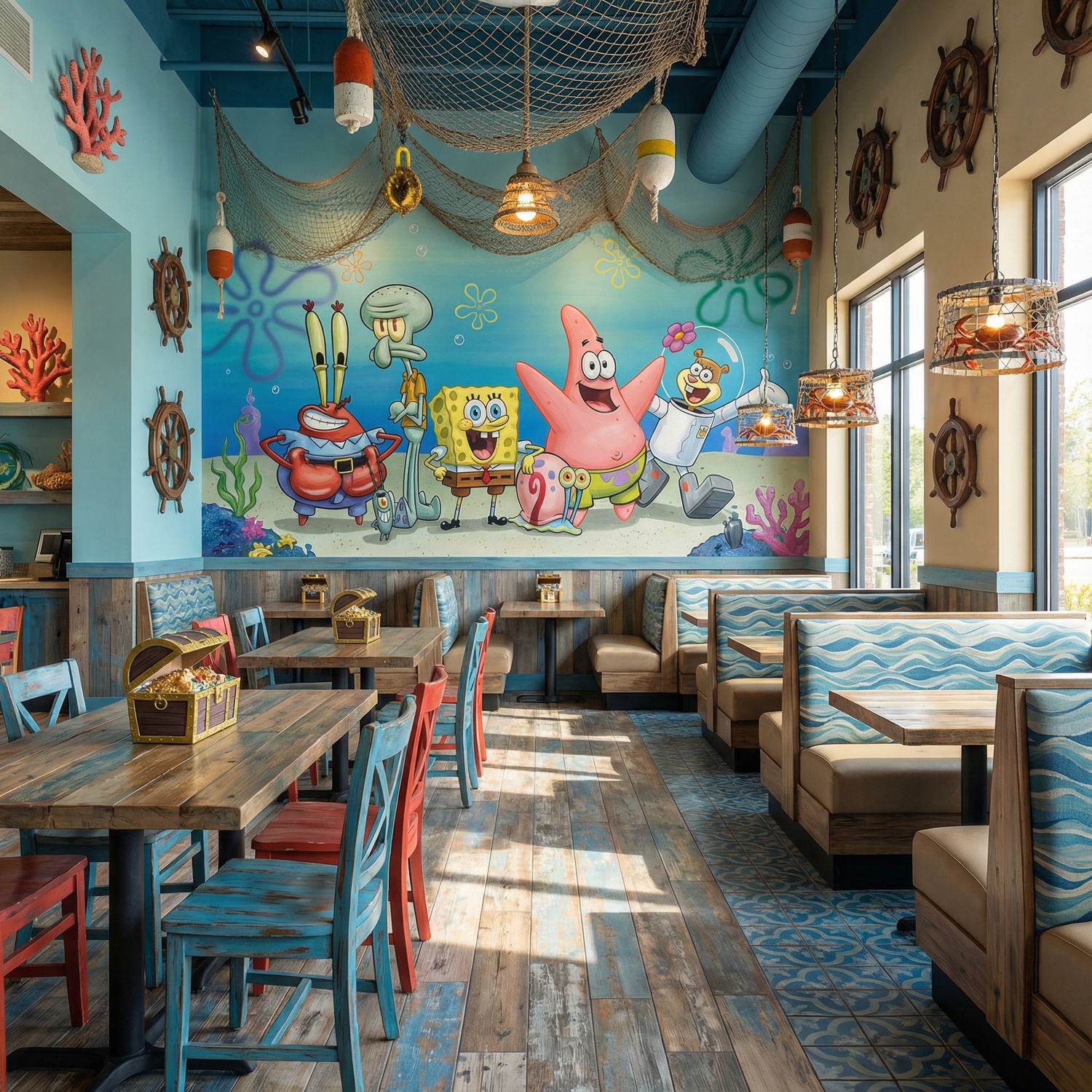 Wall Murals: SpongeBob 