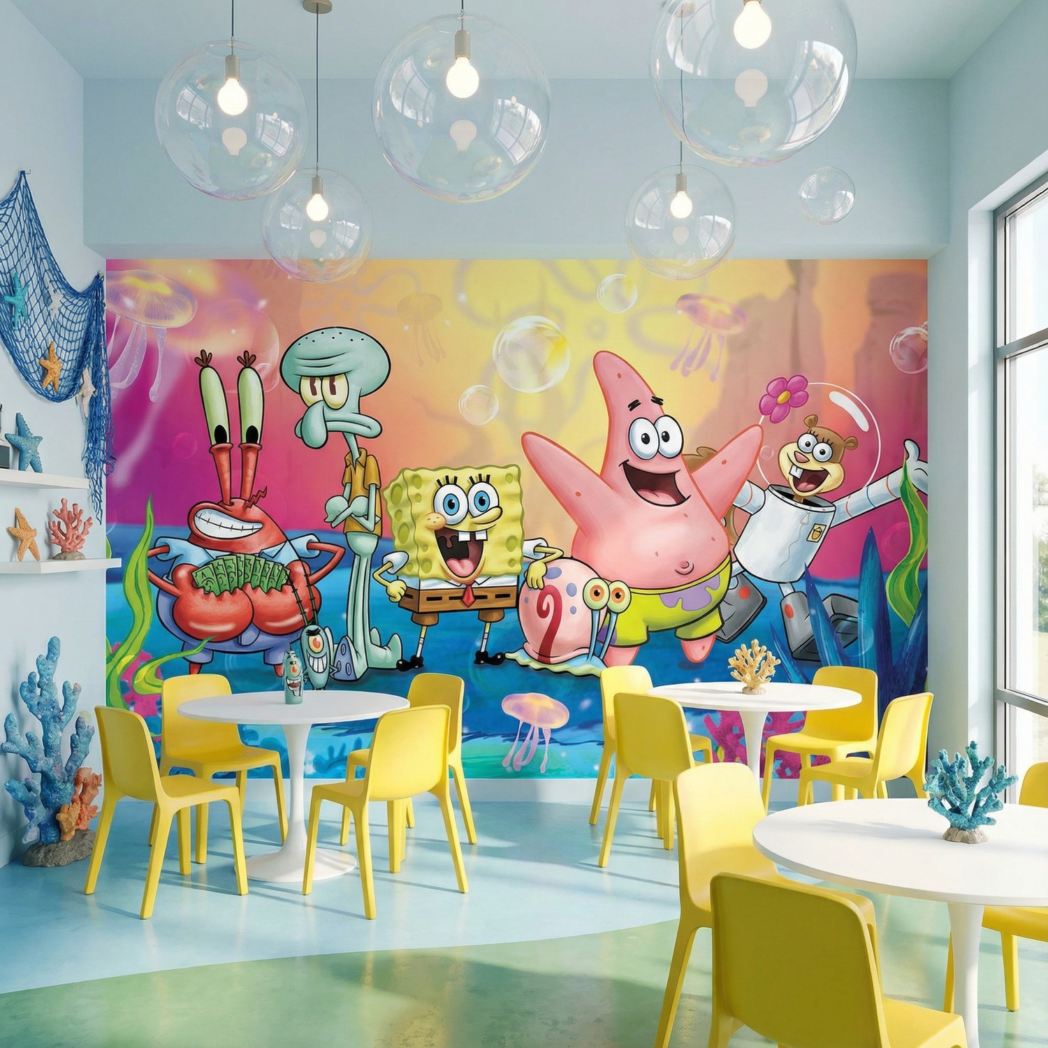 Wall Murals: SpongeBob 