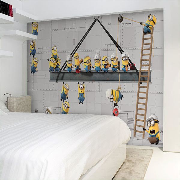 Wall Murals: Minions at Work